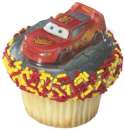 Lightning Mcqueen Cupcake/Cake Topper